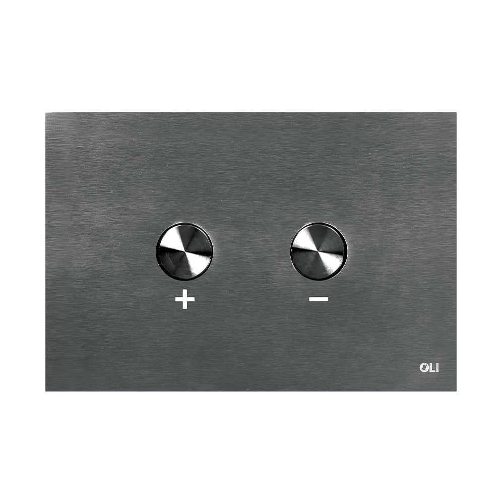 Black Toilet Flush Plate Secondary image