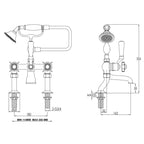 shower with bath filler -Tapron