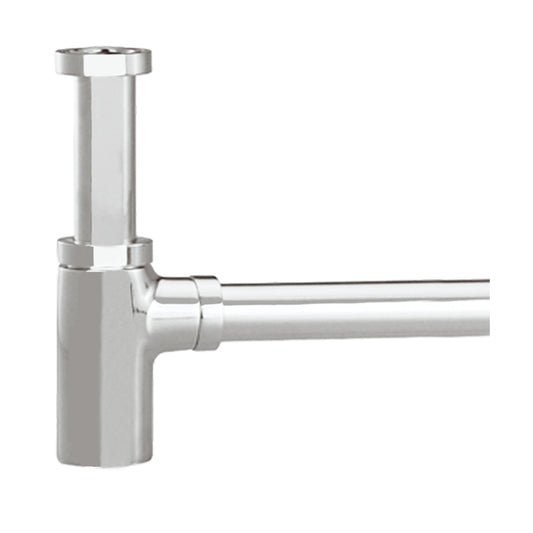 Sink Bottle Trap for Basin with 400mm Pipe - Chrome Finish Tapron 1000