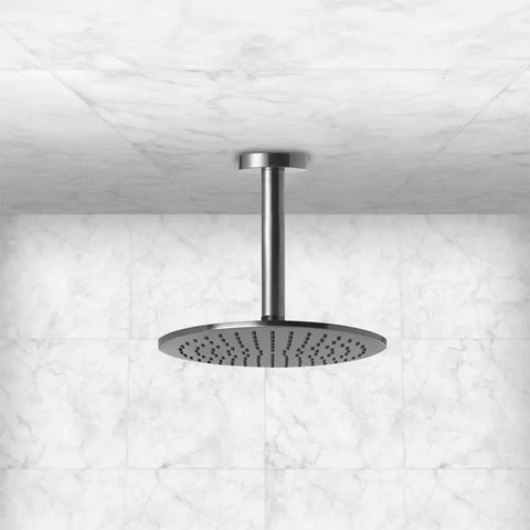overhead shower head Ceiling Mounted Shower Arm