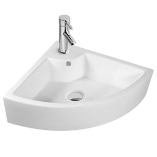 Corner Ceramic Basin