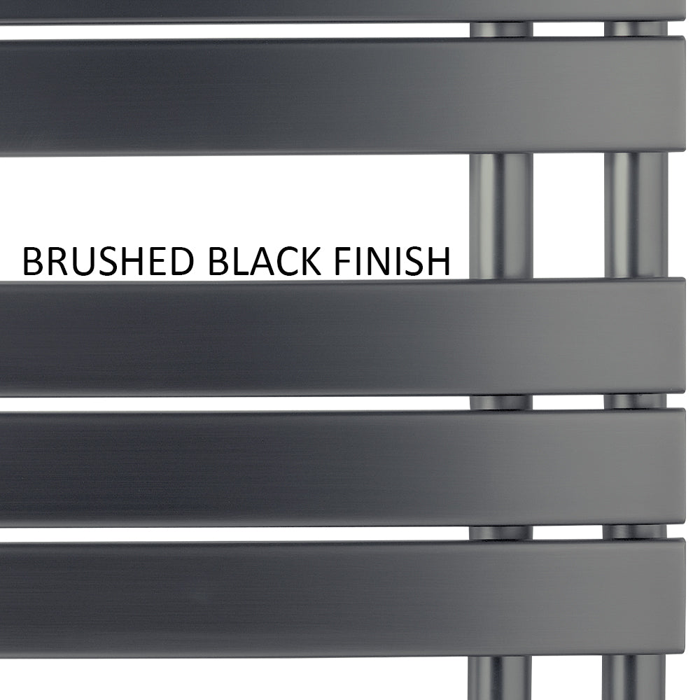 black towel radiator