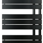 matt black towel radiators
