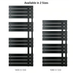 flat panel heated towel rail