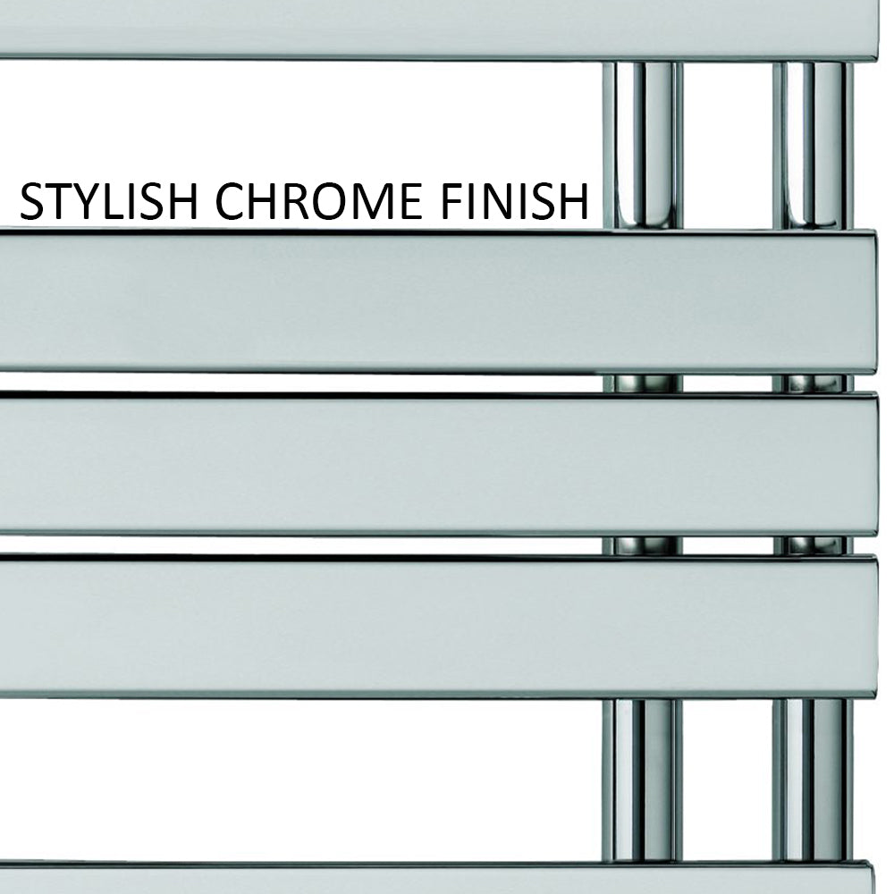 Chrome bathroom radiator - 1080mm X 550mm