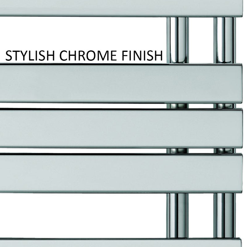 Chrome Towel Radiator - 1080mm X 550mm