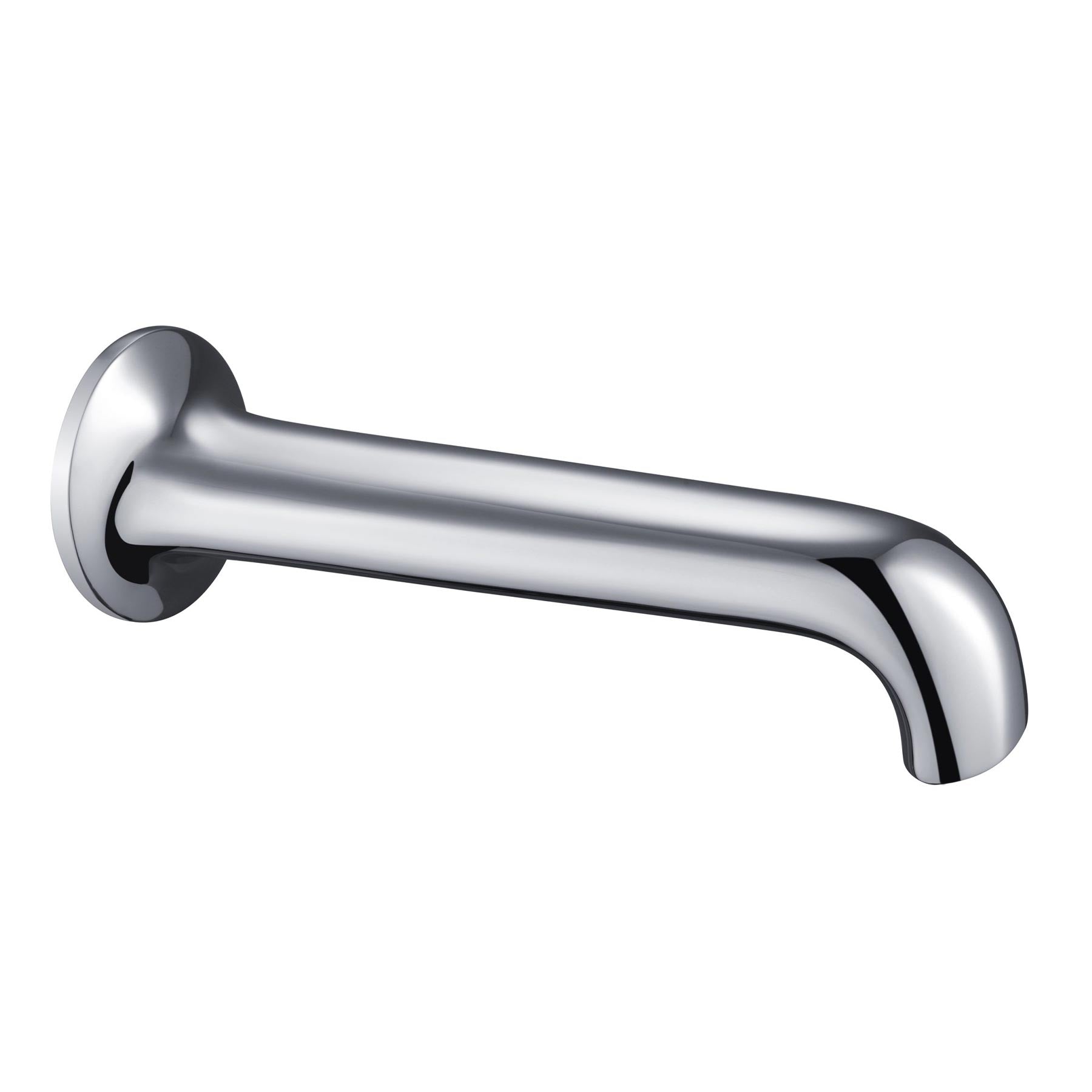 Chester Lever Chrome Bath Spout. Mounted on your wall over the bath and easy to clean