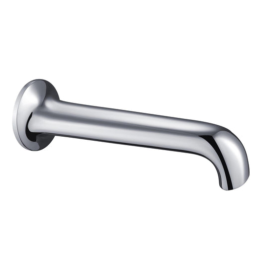 Chester Lever Chrome Bath Spout. Mounted on your wall over the bath and easy to clean 1800