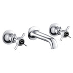 Wall Mounted 3 Hole Basin Mixer Tap