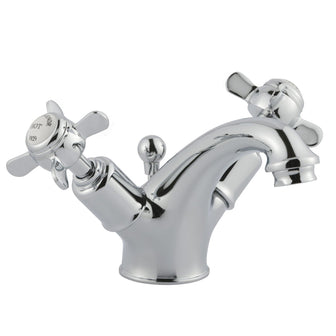 Traditional Mono Basin Mixer Tap with Pop-up Waste - Chrome Finish Secondary image