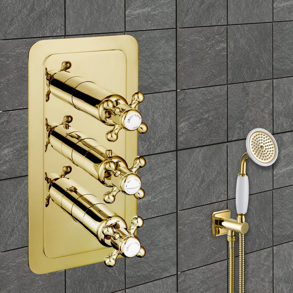 3 way shower control valve