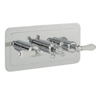 Three Outlet Horizontal Concealed Thermostatic Shower Valve - Tapron