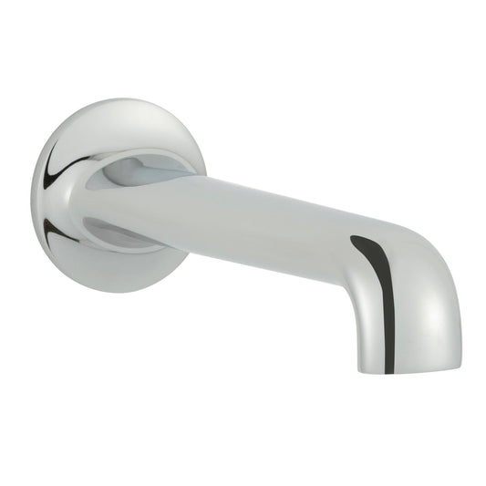 Chester Lever Bath Spout Chrome and Nickel 1800