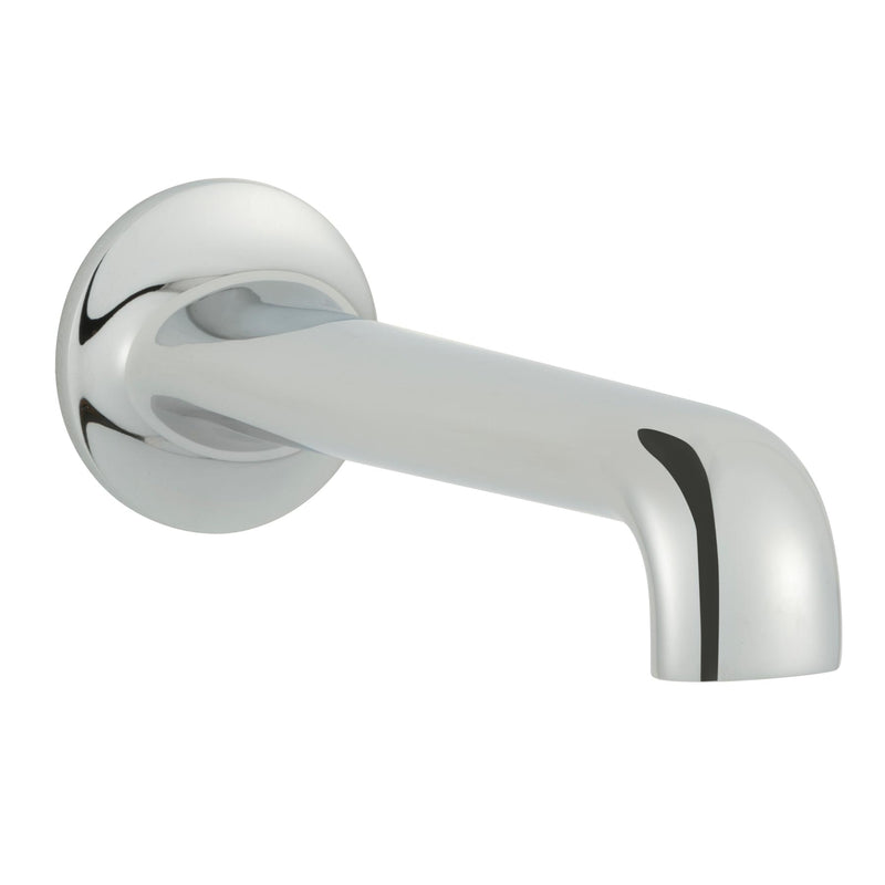Chester Lever Bath Spout Chrome and Nickel