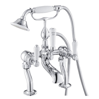Deck Mounted Bath Shower Mixer Tap with Kit Secondary image