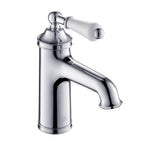 Traditional Single Lever Mono Basin Mixer Tap - Chrome Finish