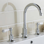 Chester Lever 3 Hole Basin Mixer