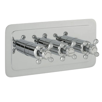 Traditional 2 Outlet Concealed Thermostatic Shower Mixer Valve Secondary image