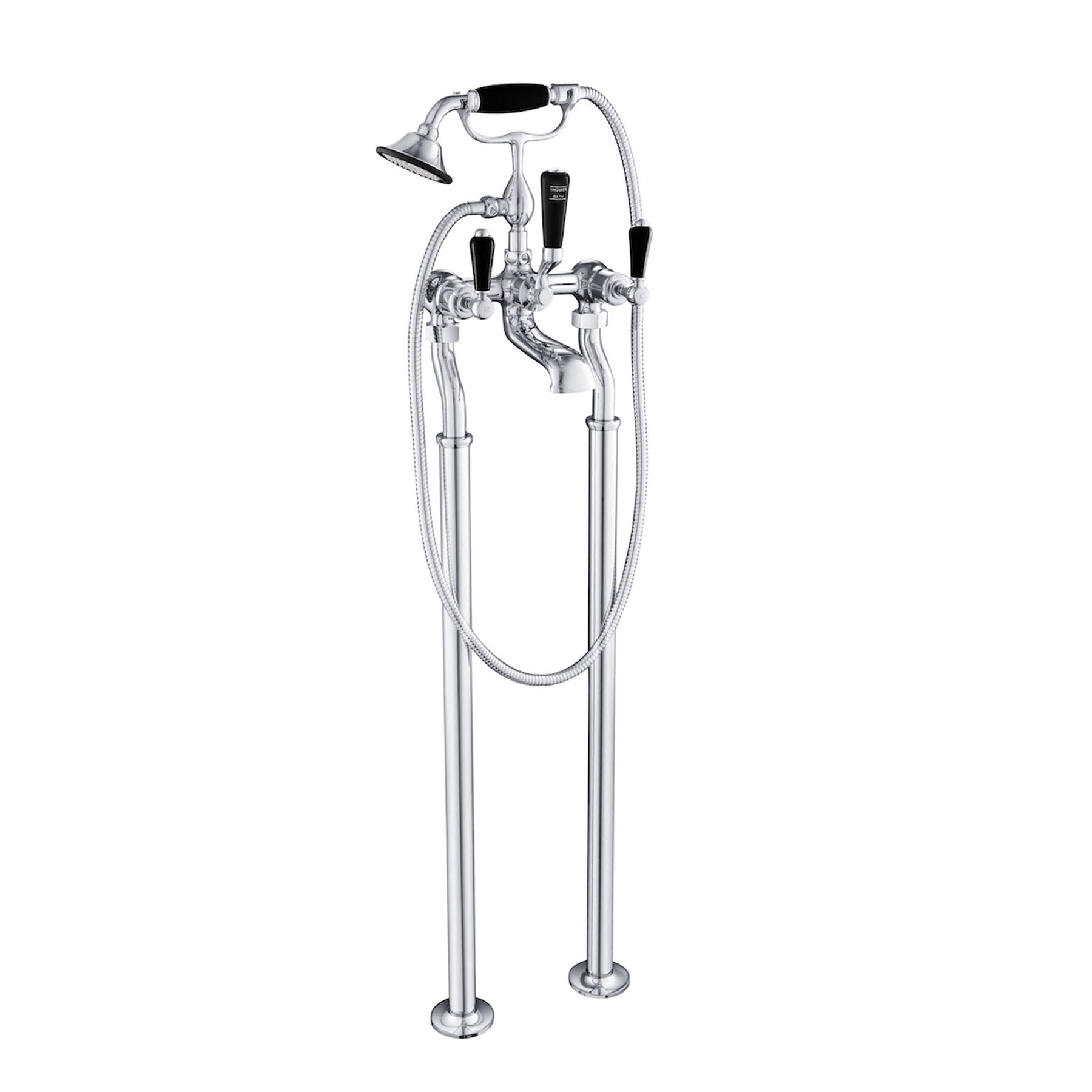 floor standing bath filler taps - Tapron Main image