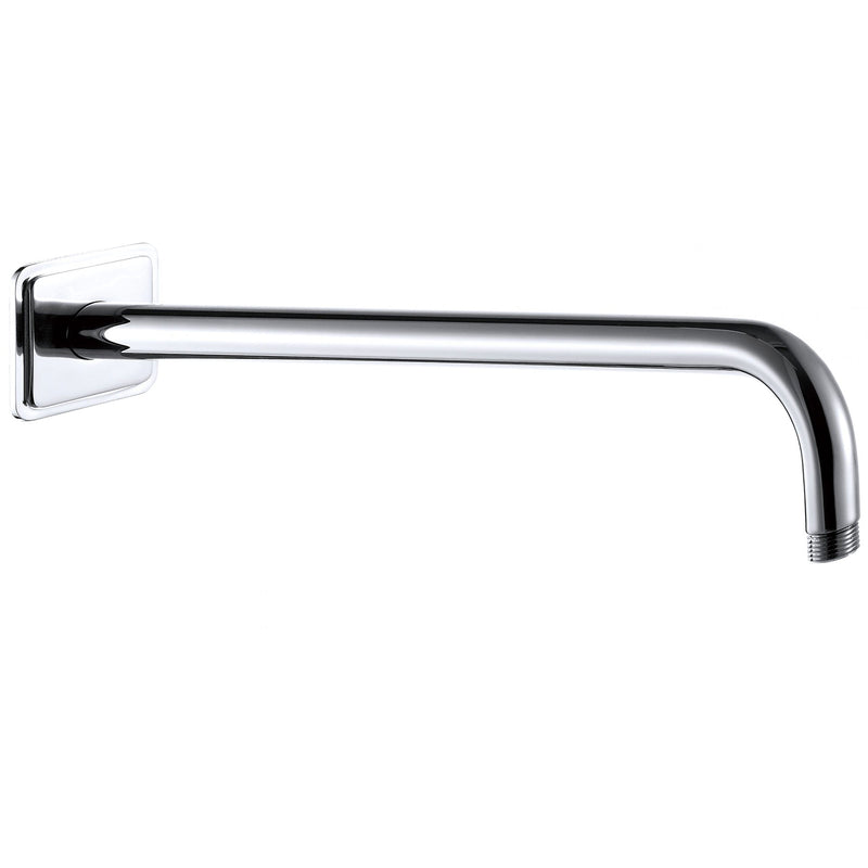 Traditional Shower Head Arm, 300mm - Nickle Finish