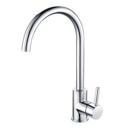 Elegant Desire Single Lever Chrome Kitchen Mixer Tap is a High-Quality Modern Tap-tapron