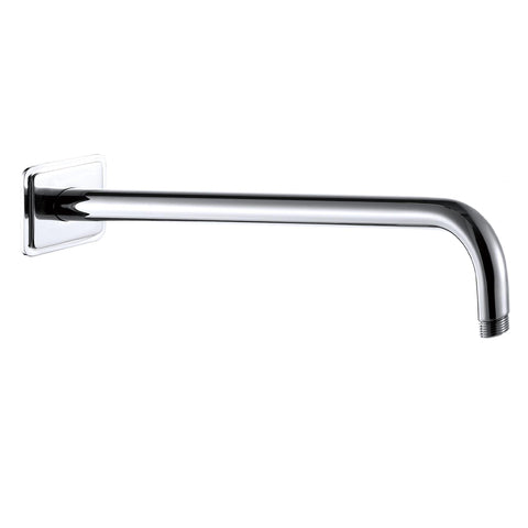 Traditional Shower Arm For Overhead Showers, 400mm - Chrome Finish