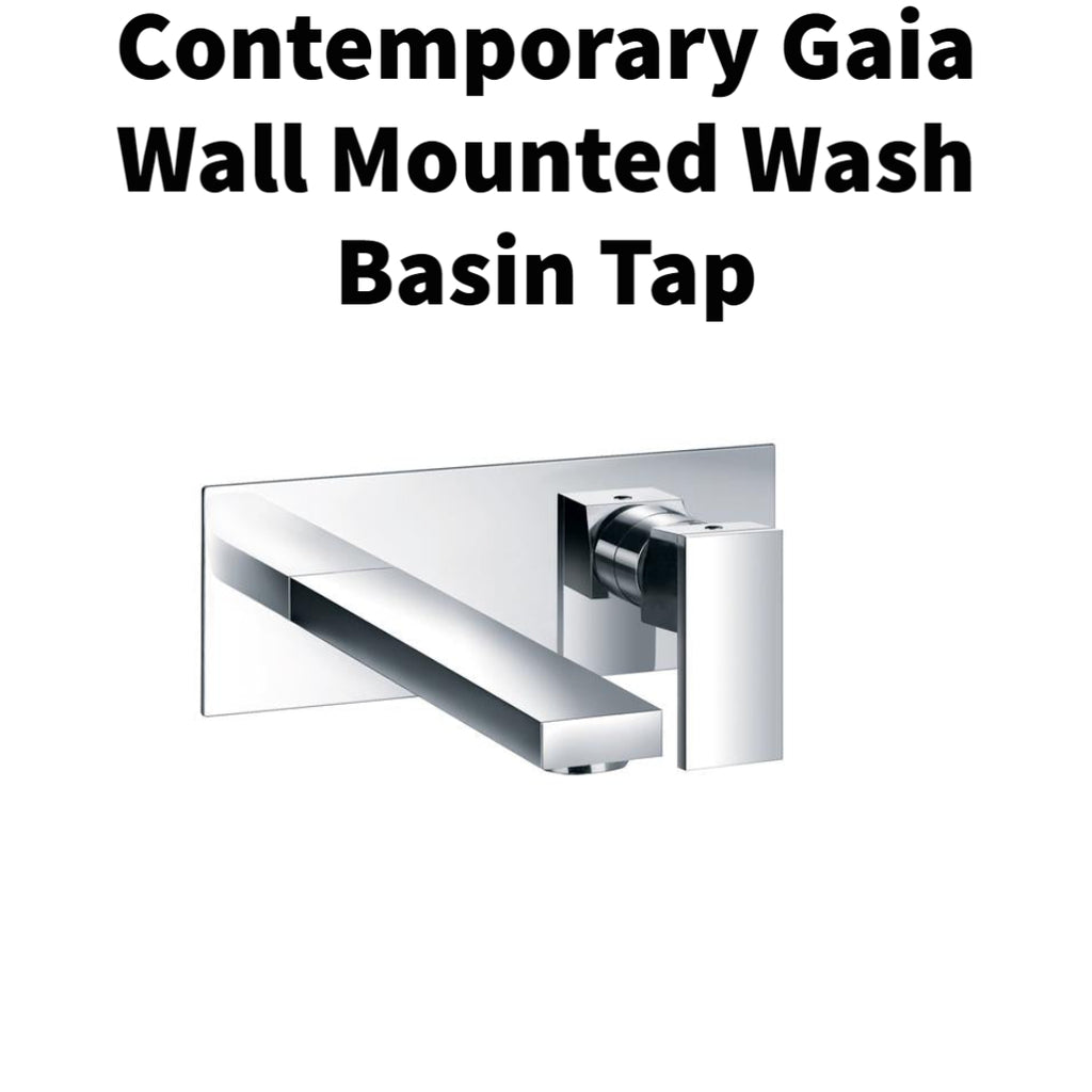 Contemporary Wall Mounted Wash Basin Tap