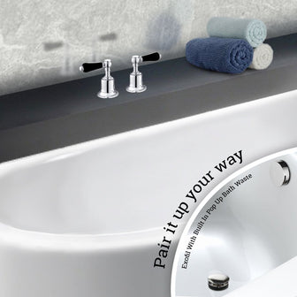 Deck-Mounted On/Off Valves - Pair Secondary image