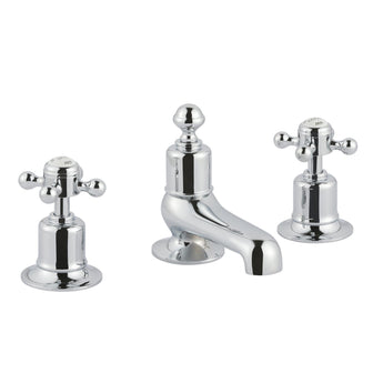 Chrome Crosshead 3-Hole Bath Filler Tap Secondary image