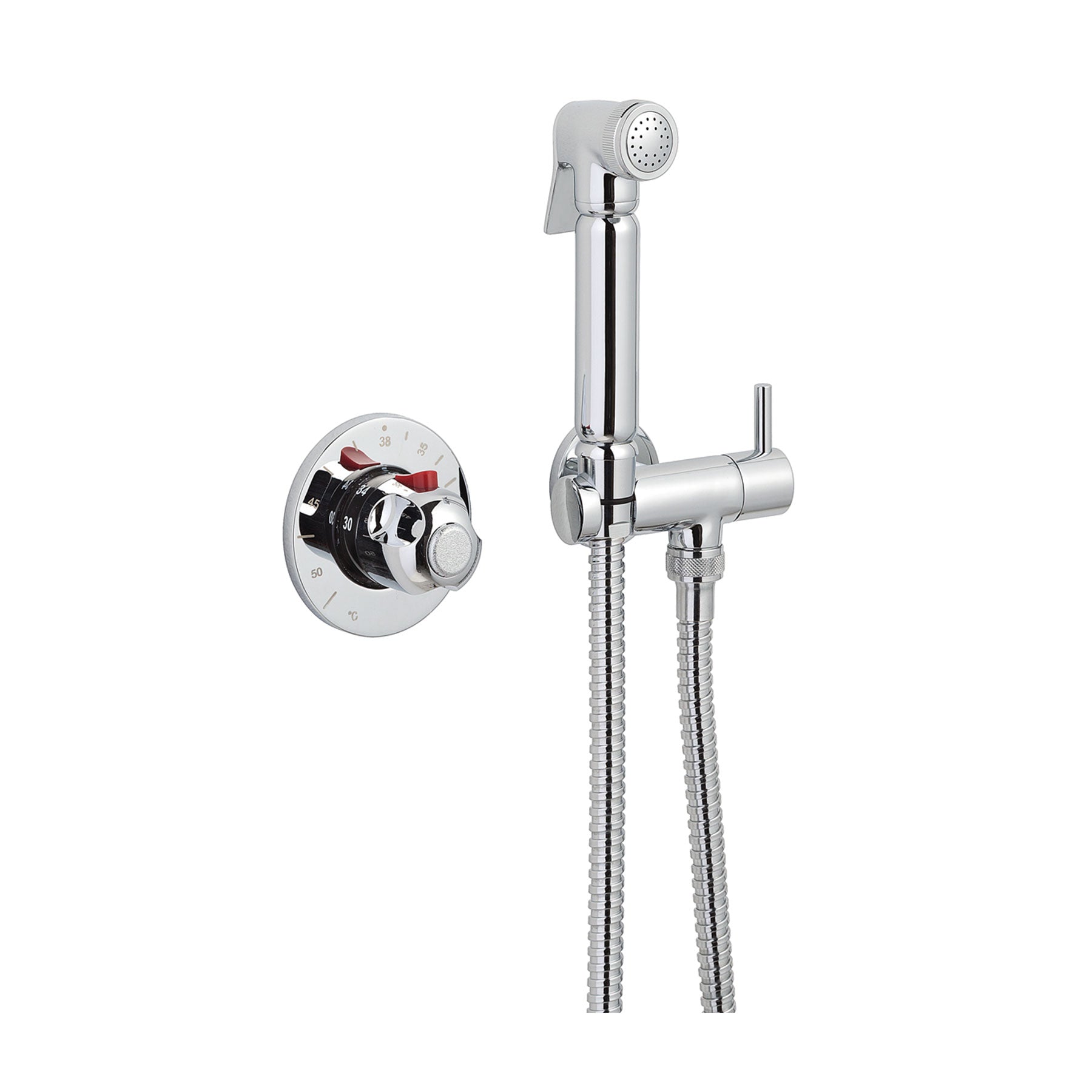 Thermostatic Douche Spray Kit - Chrome Finish Secondary image
