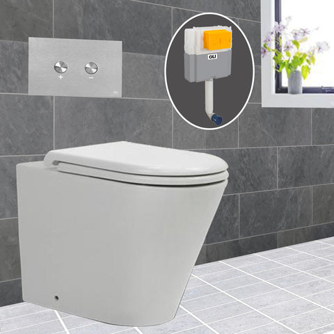 Concealed toilet cistern