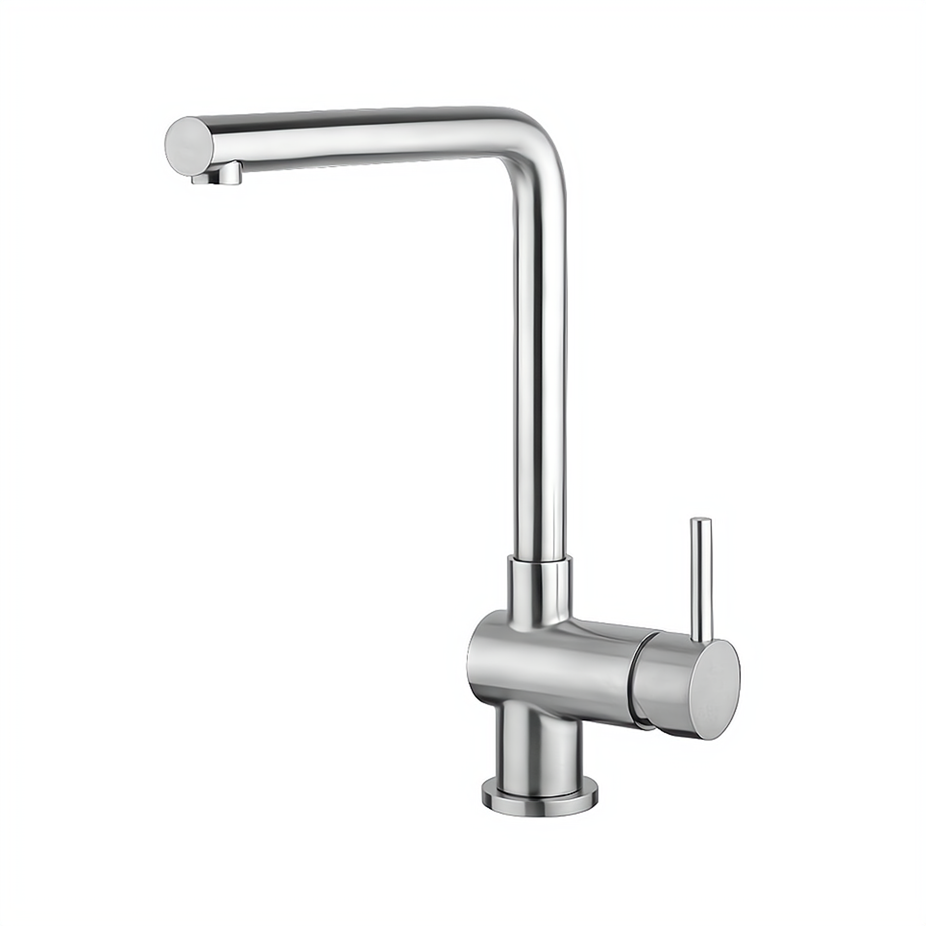 APCO Single Lever Stainless Steel Kitchen Mixer with Swivel Spout Main image