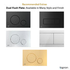 Wall Mounted Toilet Cistern with Concealed Cistern Frame-Tapron