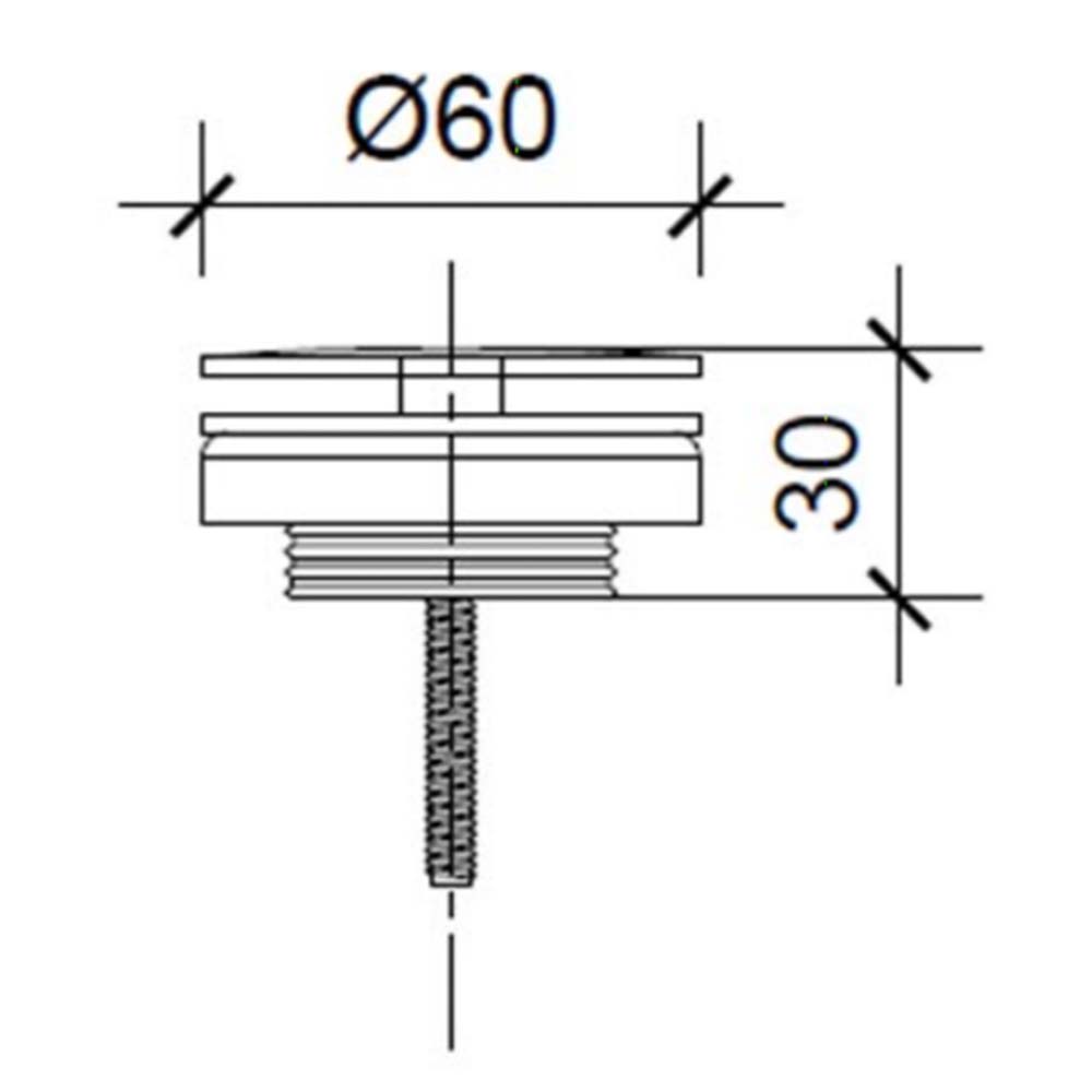 basin waste Technical Drawing