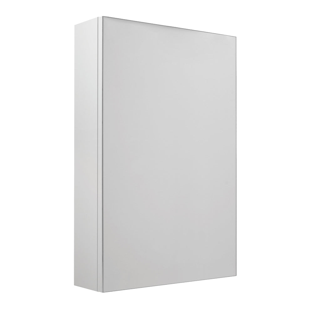 White Bathroom Mirror Cabinet without Light-Tapron