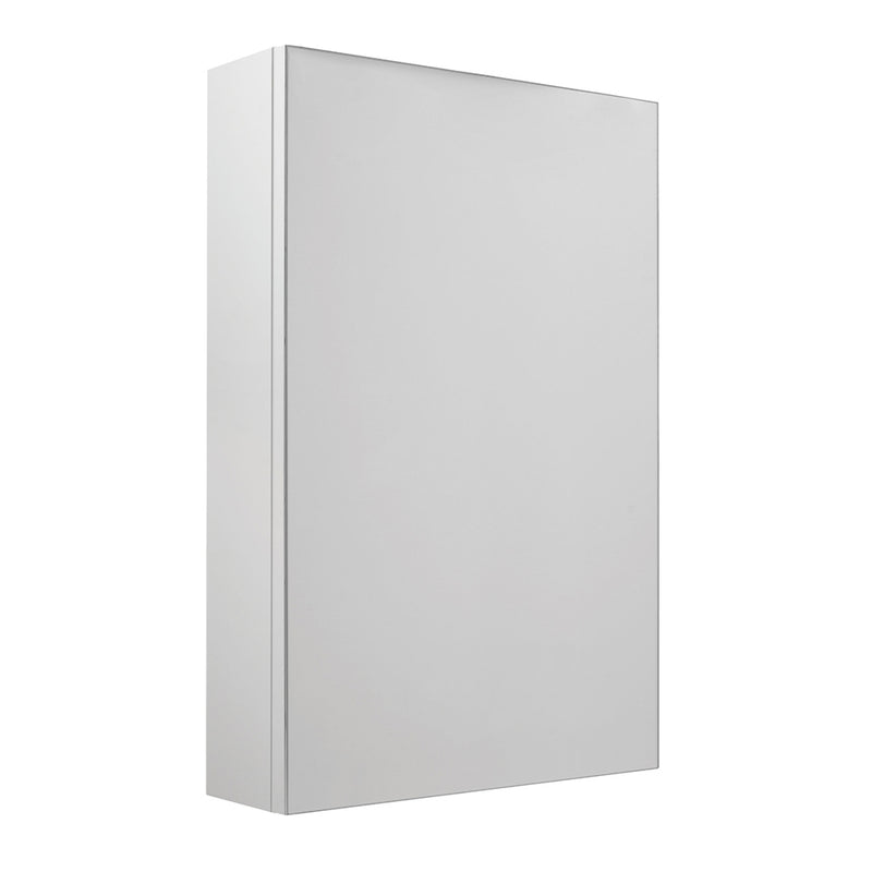 White Bathroom Mirror Cabinet without Light