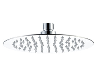 Stylish Ultra-Thin Round Rainfall Shower Head, 400mm - Chrome Tapron Main image