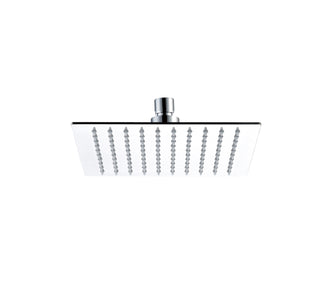 Ultra-Thin Best Water Saving Shower Head, 200mm - Chrome Finish Main image