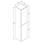 bathroom wall cabinet Technical Drawing