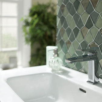 Single Lever Basin Tap Chrome - Deck Mounted Secondary image