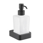 matt black soap dispenser 