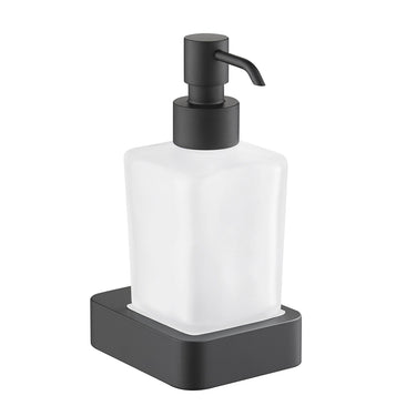 matt black soap dispenser 