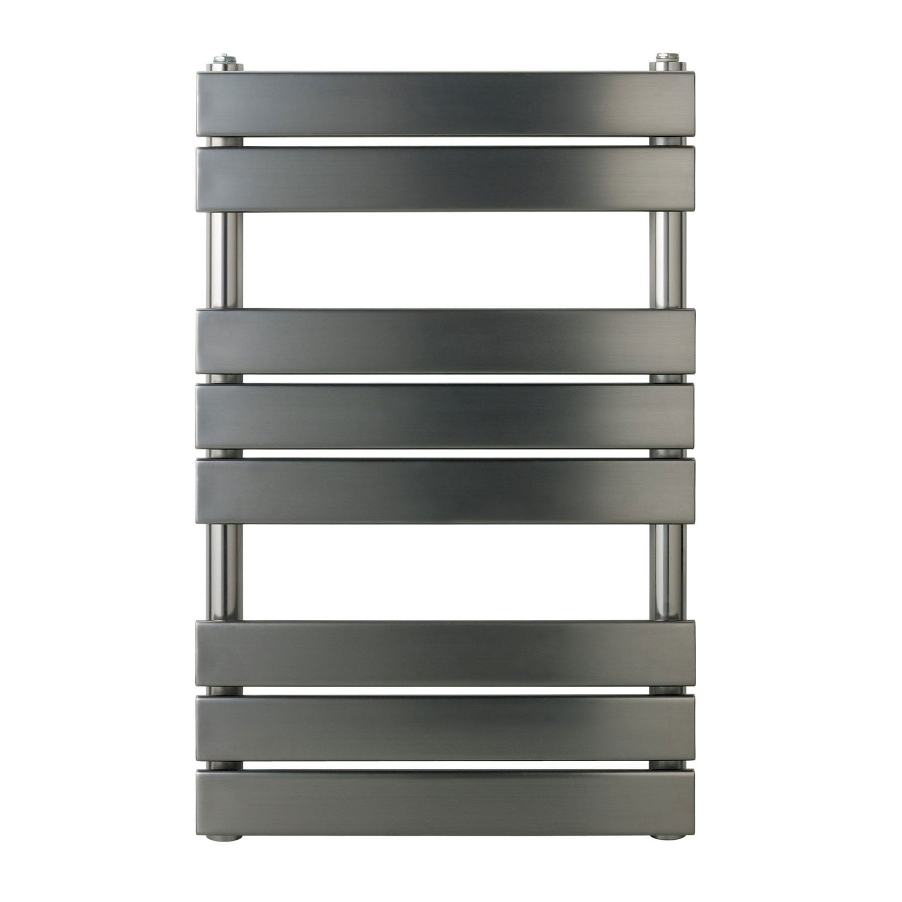 Designer Dual Fuel Towel Rail 800mm X 500mm - Brushed Black Secondary image