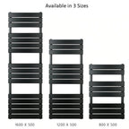black flat bars radiator