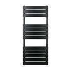 black radiator towel rail