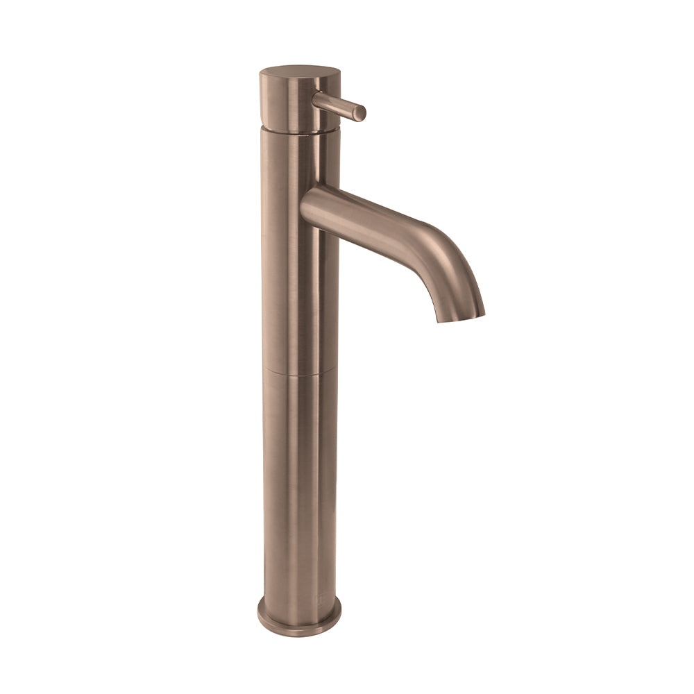 High Rise Mono Basin Mixer Tap – Brushed Bronze Secondary image