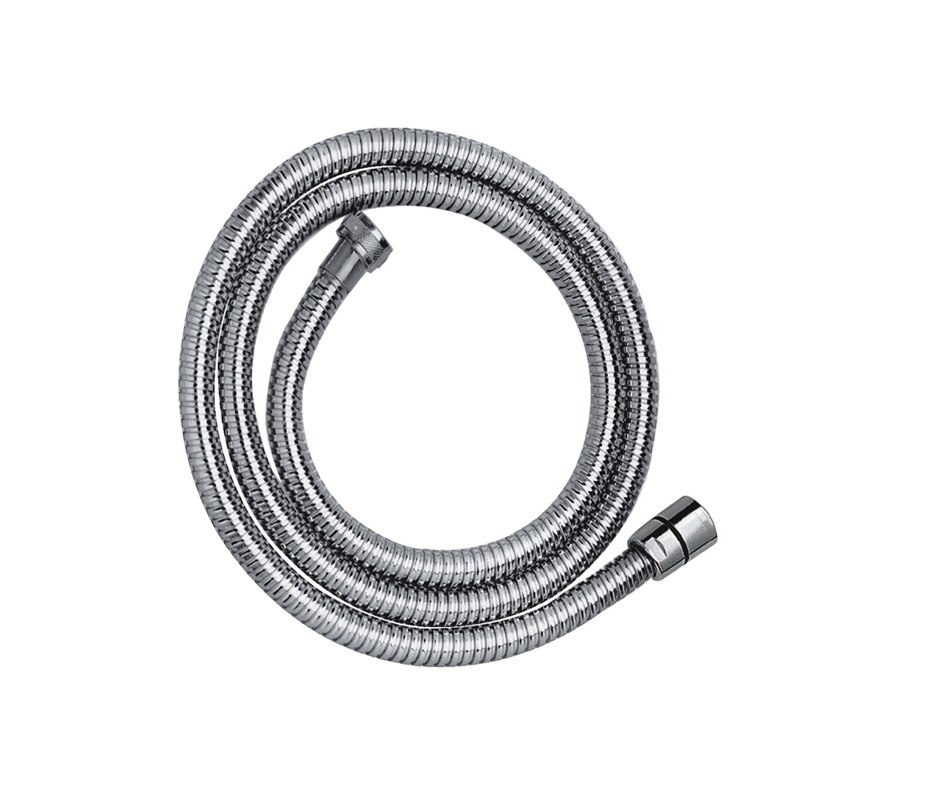 Chrome Plated, Metal Hose 1.50m - Tapron
