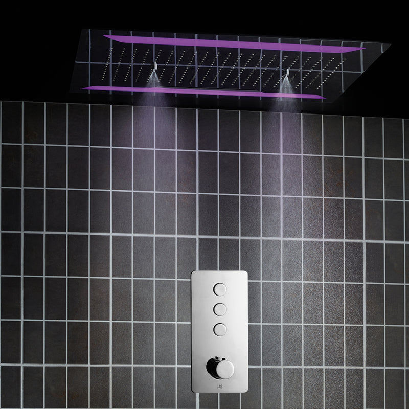 Advanced Triple Outlet Concealed Shower Valve - Sleek & Functional