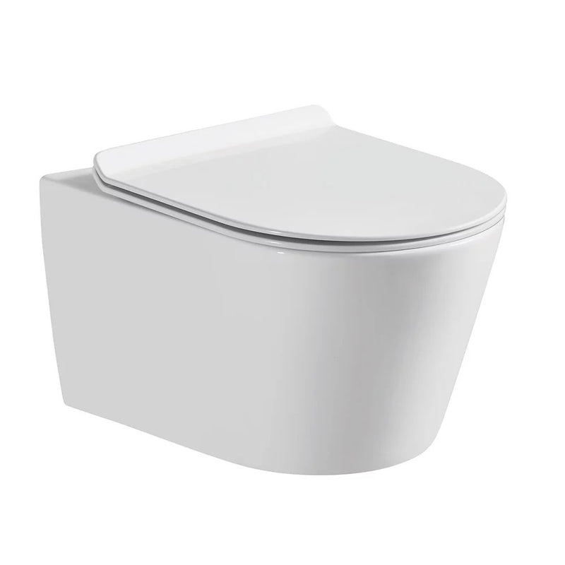 Wall Mounted Rimless Toilet Unit