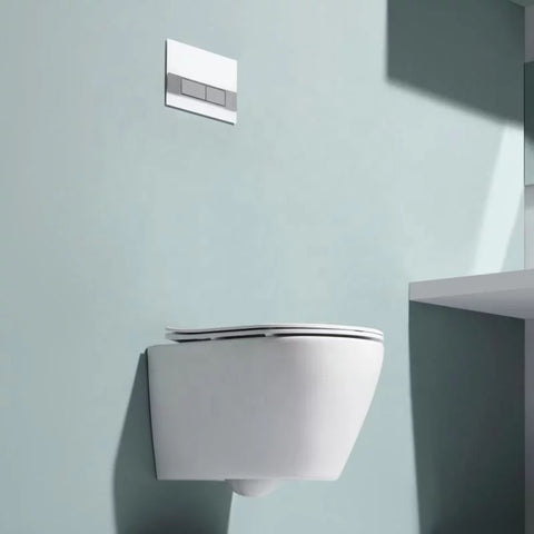 Wall Mounted Rimless Toilet Unit
